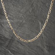 Pre-Owned 9ct Yellow Gold 20 Inch Figaro Chain 41162028