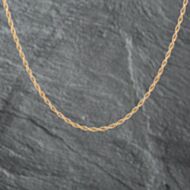 Pre-Owned 9ct Yellow Gold 19 Inch Prince Of Wales Chain 41162037