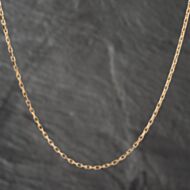 Pre-Owned 9ct Yellow Gold 22 Inch Trace Chain 41162044