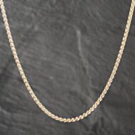 Pre-Owned 9ct Yellow Gold 20 Inch Foxtail Chain 41162047