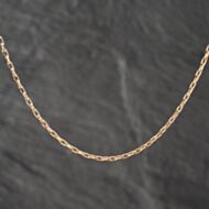 Pre-Owned 9ct Yellow Gold 20 Inch Trace Chain 41162049