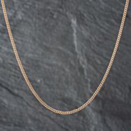 Pre-Owned 9ct Yellow Gold 19 Inch Curb Chain 41162050