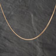 Pre-Owned 9ct Yellow Gold 19 Inch Curb Chain 41162053