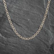 Pre-Owned 9ct Yellow Gold 19 Inch Curb Chain 41162057