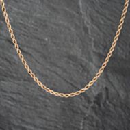 Pre-Owned 9ct Yellow Gold 26 Inch Rope Chain 41162062