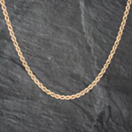 Pre-Owned 9ct Yellow Gold 28 Inch Rope Chain 41162063