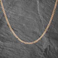 Pre-Owned 9ct Yellow Gold 30 Inch Curb Chain 41162069