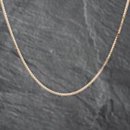Pre-Owned 9ct Yellow Gold 20 Inch Box Chain 41162078