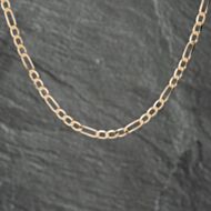Pre-Owned 9ct Yellow Gold 22 Inch Figaro Chain 41162089