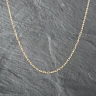 Pre-Owned 9ct Yellow Gold 26 Inch Trace Chain 41162115