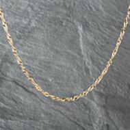Pre-Owned 9ct Yellow Gold 18 Inch Twist Chain 41162138