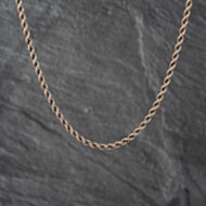 Pre-Owned 9ct Yellow Gold 18 Inch Rope Chain 41162146