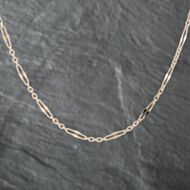 Pre-Owned 9ct Yellow Gold Fancy 18 Inch Trace Chain 41162158