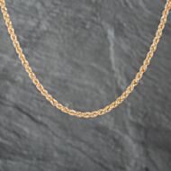 Pre-Owned 9ct Yellow Gold 18 Inch Rope Chain 41162162