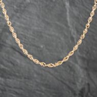 Pre-Owned 9ct Yellow Gold 20 Inch Fancy Chain 41162169