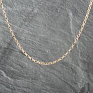 Pre-Owned 9ct Yellow Gold Filed 18.5 Inch Belcher Chain 41162195