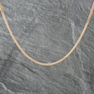 Pre-Owned 9ct Yellow Gold 18 Inch Curb Chain 41162197