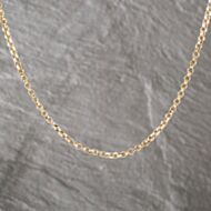 Pre-Owned Vintage Rose Gold 17 Inch Belcher Chain 41162207