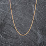 Pre-Owned 9ct Yellow Gold 18 Inch Curb Chain 41162212