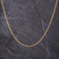 Pre-Owned 9ct Yellow Gold Double Curb 20 Inch Curb Chain 41162230