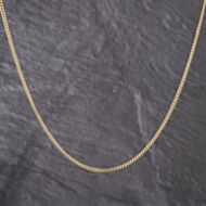 Pre-Owned 9ct Yellow Gold 20 Inch Curb Chain 41162263