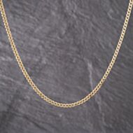 Pre-Owned 9ct Yellow Gold 18 Inch Curb Chain 41162264