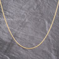 Pre-Owned 9ct Yellow Gold 18 Inch Snake Chain 41162274
