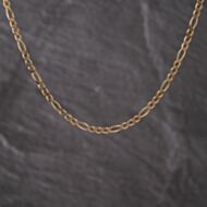 Pre-Owned 9ct Yellow Gold 20 Inch Figaro Chain 41162279
