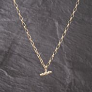 Pre-Owned 9ct Yellow Gold 18 Inch T-Bar Belcher Chain 41162283