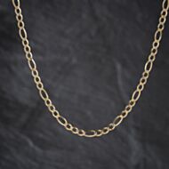 Pre-Owned 9ct Yellow Gold 20 Inch Figaro Chain 41162292