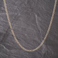 Pre-Owned 9ct Yellow Gold 20 Inch Figaro Chain 41162293