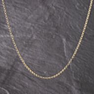 Pre-Owned 18ct Yellow Gold 18 Inch Belcher Chain 41162306