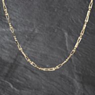 Pre-Owned 9ct Yellow Gold Ball & Bar 20 Inch Fancy Chain 41162319