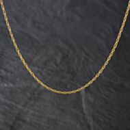Pre-Owned 9ct Yellow Gold 15 Inch Prince Of Wales Chain 41162328