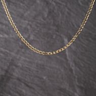 Pre-Owned 9ct Yellow Gold 16 Inch Curb Chain 41162334