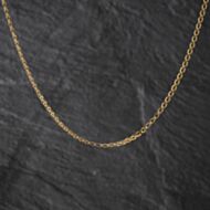 Pre-Owned 9ct Yellow Gold 18 Inch Fancy Chain 41162340