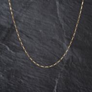 Pre-Owned 9ct Yellow Gold 24 Inch Paper Link Chain 41162359