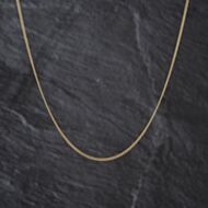 Pre-Owned 18ct Yellow Gold 22 Inch Curb Chain 41162360