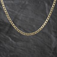 Pre-Owned 9ct Yellow Gold 18 Inch Curb Chain 41162390