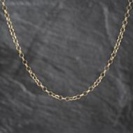 Pre-Owned 9ct Yellow Gold 21 Inch Belcher Chain 41162394