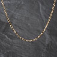 Pre-Owned 9ct Yellow Gold 26 Inch Belcher Chain 41162399