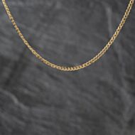 Pre-Owned 9ct Yellow Gold 18 Inch Curb Chain 41162400