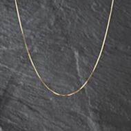 Pre-Owned Yellow Gold 16 Inch Box Chain 41162408