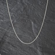 Pre-Owned 18ct White Gold 16 Inch Spiga Chain 41162409