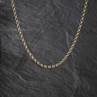 Pre-Owned 9ct Yellow Gold 18 Inch Belcher Chain 41162416