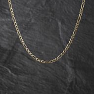 Pre-Owned 9ct Yellow Gold 22 Inch Figaro Chain 41162420