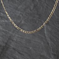 Pre-Owned 9ct Yellow Gold 16 Inch Figaro Chain 41162425