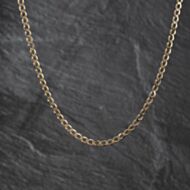Pre-Owned 9ct Yellow Gold 21 Inch Curb Chain 41162432