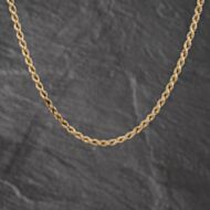 Pre-Owned 9ct Yellow Gold 18 Inch Rope Chain 41162454