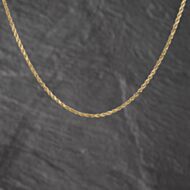Pre-Owned 9ct Yellow Gold 16 Inch Rope Chain 41162460